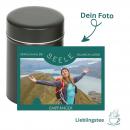 Teegeschenk Teedose Lieblingstee | personalisiert mit Foto